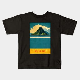 St. Lucia Kids T-Shirt